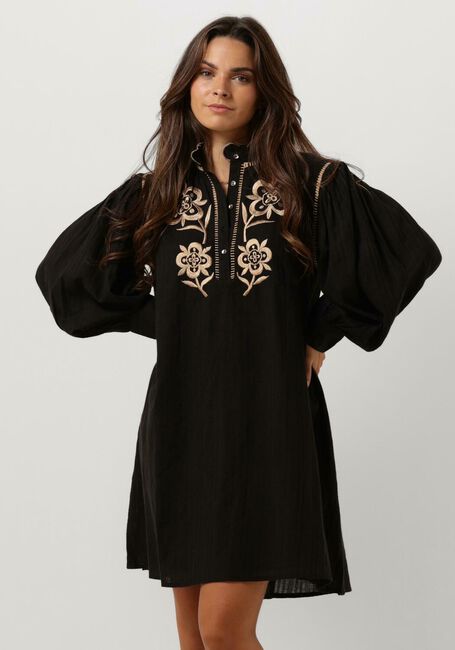 Schwarze ANTIK BATIK Minikleid ANOUKI MINI DRESS - large