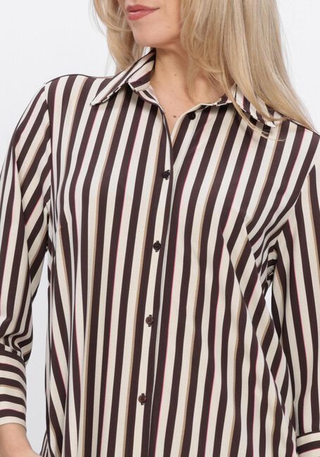 Mehrfarbige/Bunte STUDIO ANNELOES Maxikleid Soof stripe dress - large