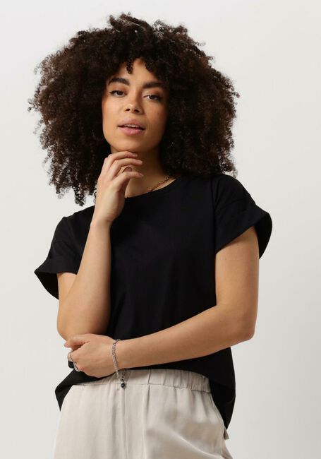 Schwarze MODSTRÖM T-shirt BRAZILMD SHORT T-SHIRT - large