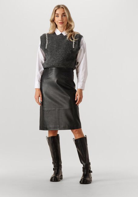 Dunkelgrau COPENHAGEN MUSE Pullover CMIBRA-WAISTCOAT - large