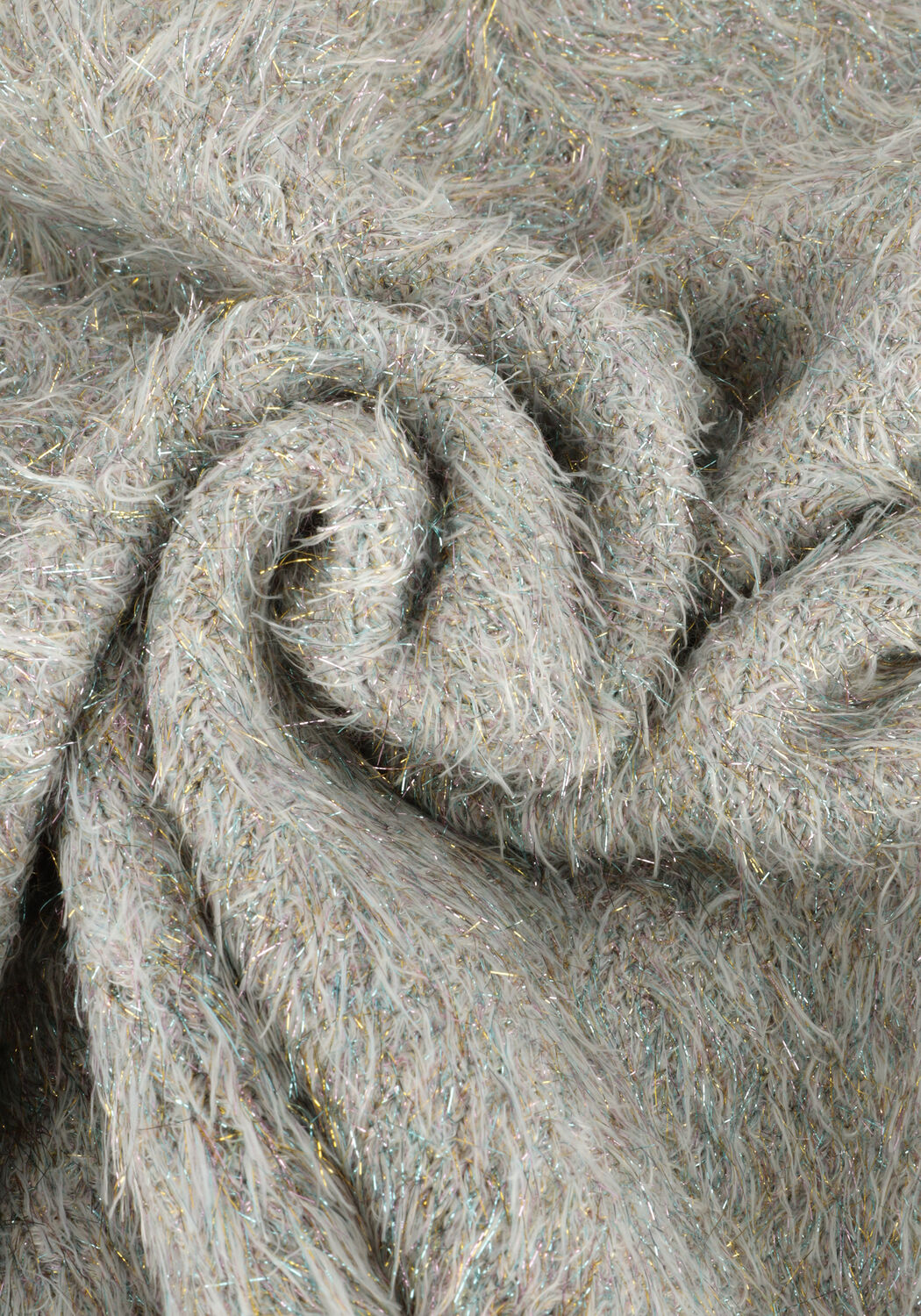 Silberne DAILY BRAT Pullover STARDAZZLE SWEATER - large