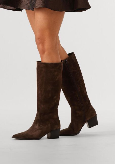 Braune VIA VAI Hohe Stiefel KATE ELENA - large