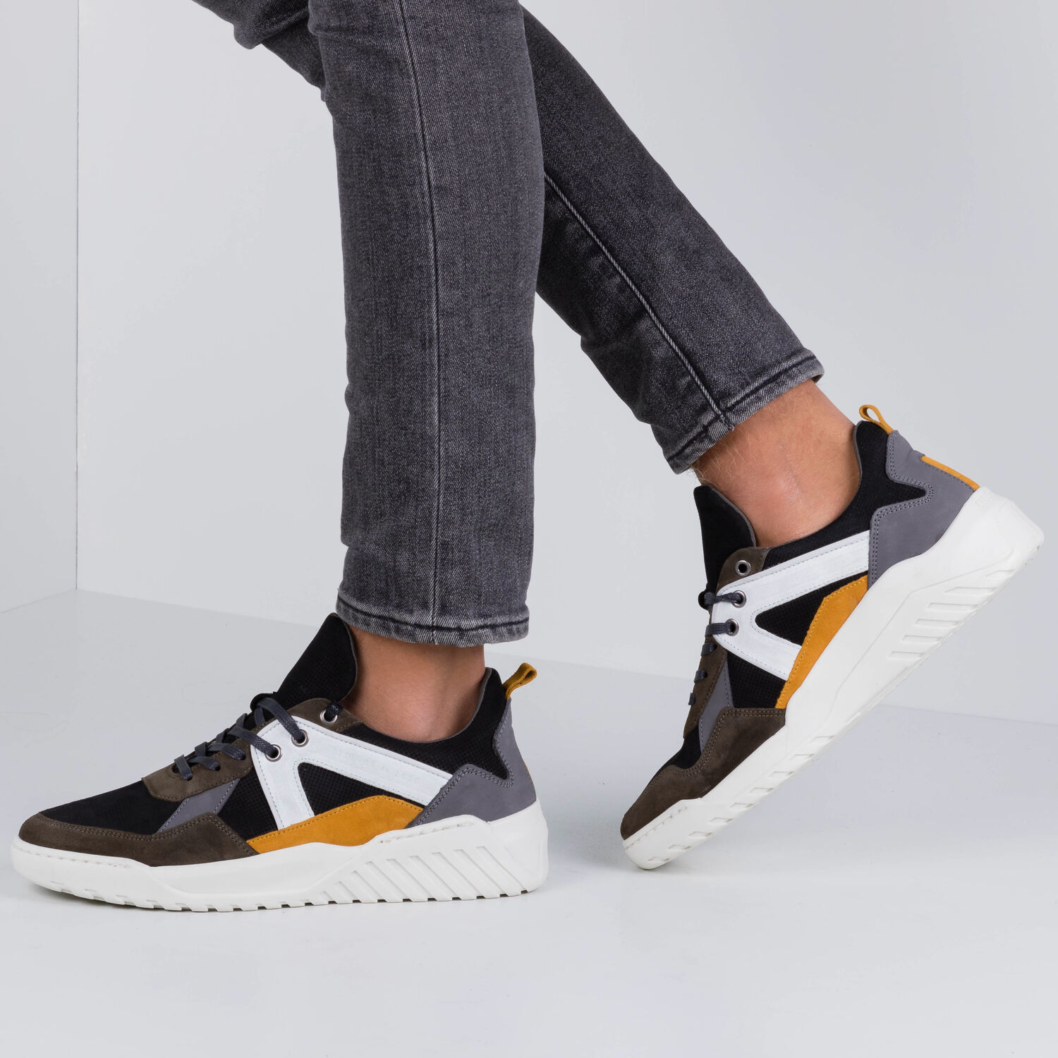 Mehrfarbige/Bunte CYCLEUR DE LUXE Sneaker Low ILLINOIS - large