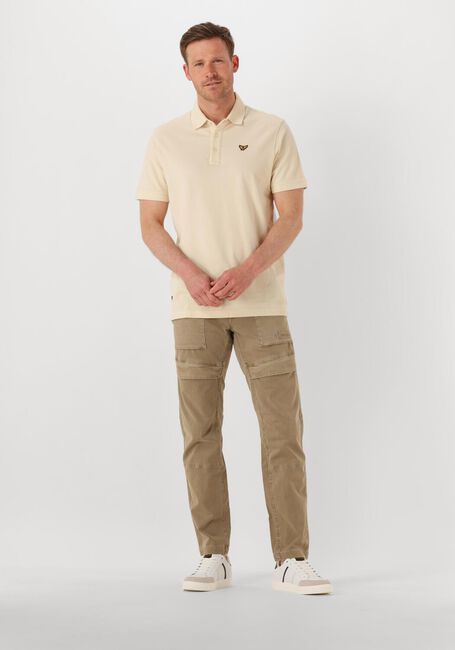 Beige PME LEGEND Polo-Shirt PIQUE GARMENT DYE - large