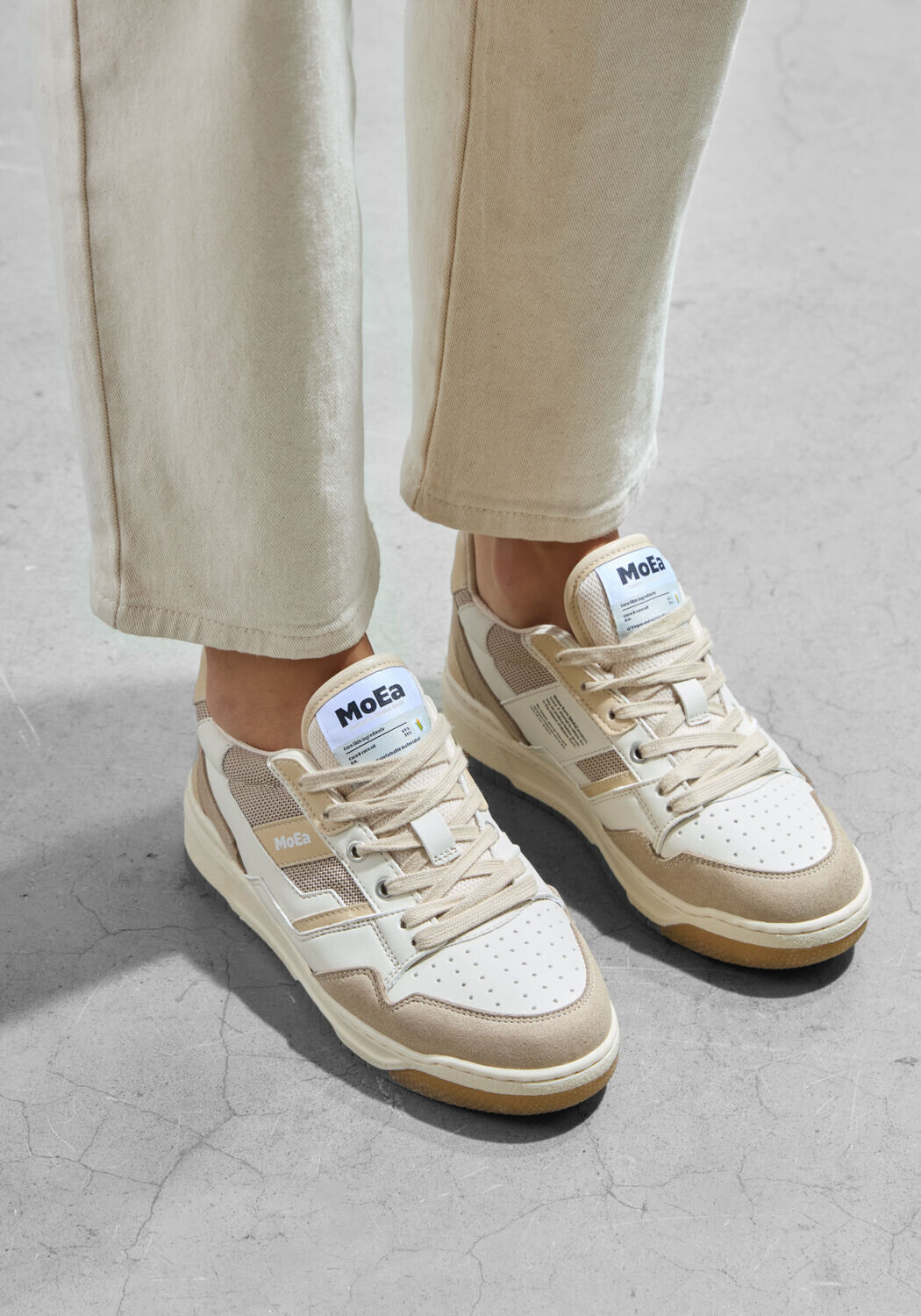 Beige MoEa Sneaker MOEA-BASGN - medium