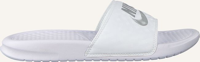 Weiße NIKE Badelatschen BENASSI JDI WMNS Weiße NIKE Badelatschen BENASSI JDI WMNS - large