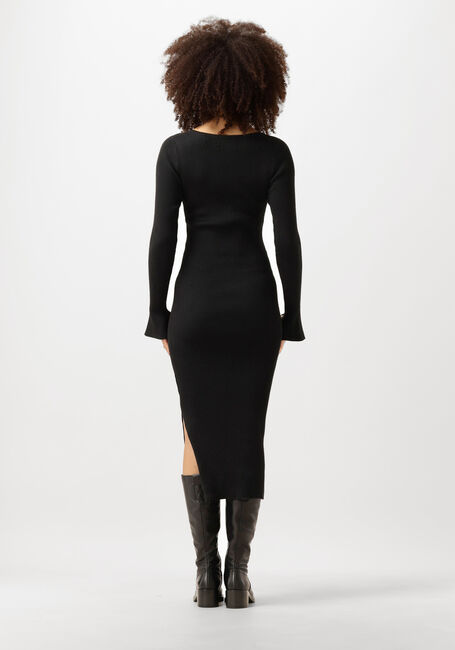 Schwarze MOVES Midikleid ANGILA - large