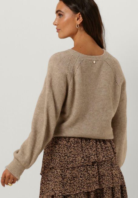 Beige MOS MOSH Pullover MMTALLI LS KNIT - large