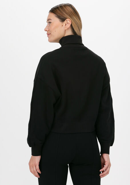 Schwarze CALVIN KLEIN Rollkragenpullover LOGO TRIM ROLL NECK - large