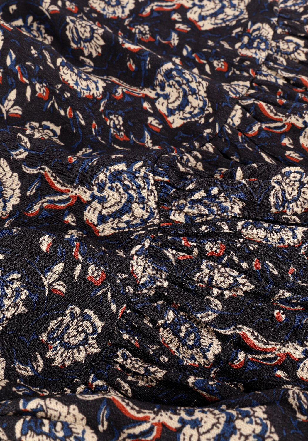 Schwarze BY-BAR Minirock ELENA NIGHT FLOWER SKIRT - large