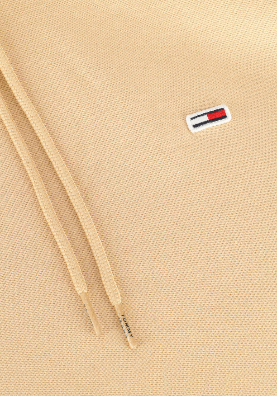 Camelfarbene TOMMY JEANS Sweatshirt TJM REGULAR FLEECE HOODIE - large