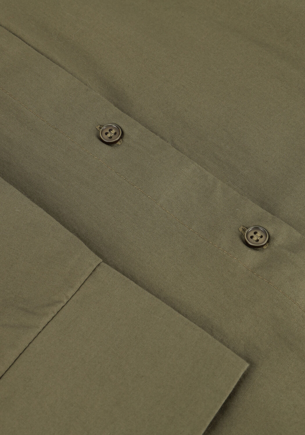 Olive SELECTED WOMEN Minikleid SLFBLAIR 2/4 SHORT SHIRT DRESS - large