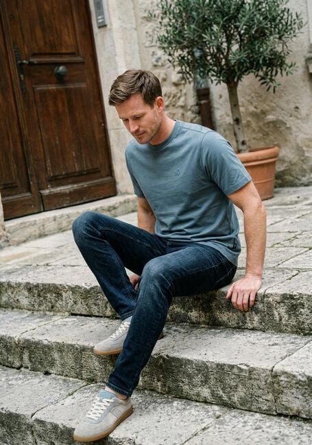 Dunkelblau CAST IRON Slim fit jeans SHIFTBACK - large