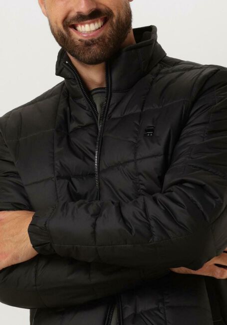 Schwarze G-STAR RAW Wattierte Jack MEEFIC QUILTED JKT - large