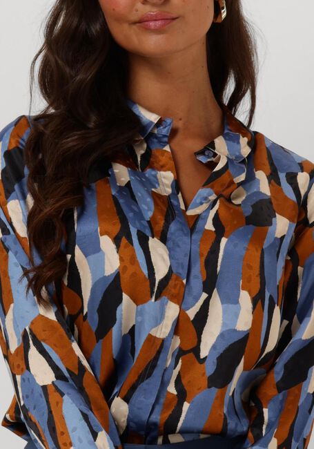 Mehrfarbige/Bunte ANOTHER LABEL Blusen DREISER MULTI SHIRT - large