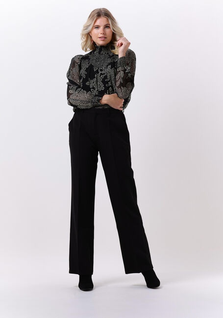 Schwarze NEO NOIR Hose ALICE SUIT PANTS - large