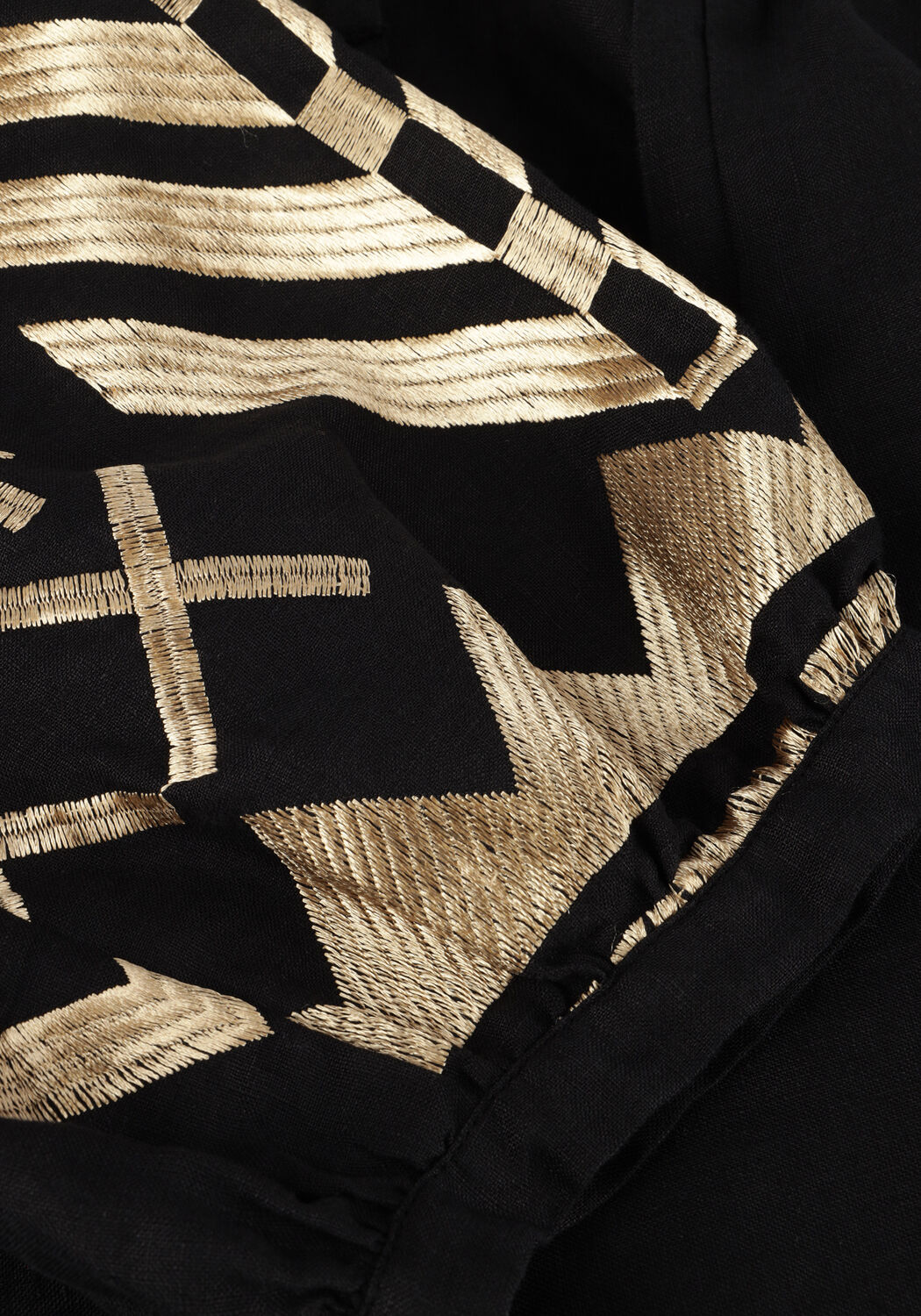 Schwarze GREEK ARCHAIC KORI Maxikleid 230654 - large