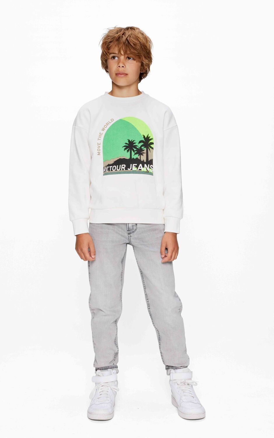 Wei&szlig;e RETOUR Pullover TED - large