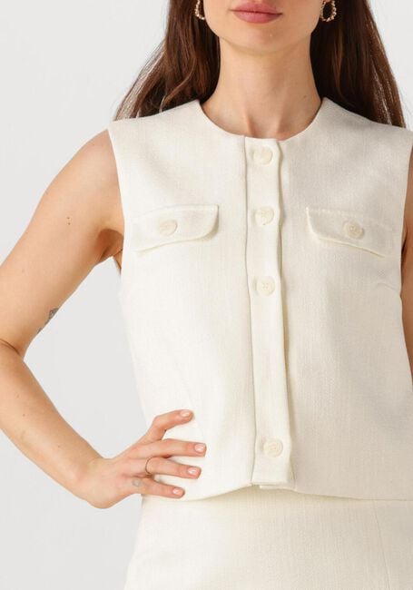 Weiße YDENCE Gilet GILET CATERINA - large