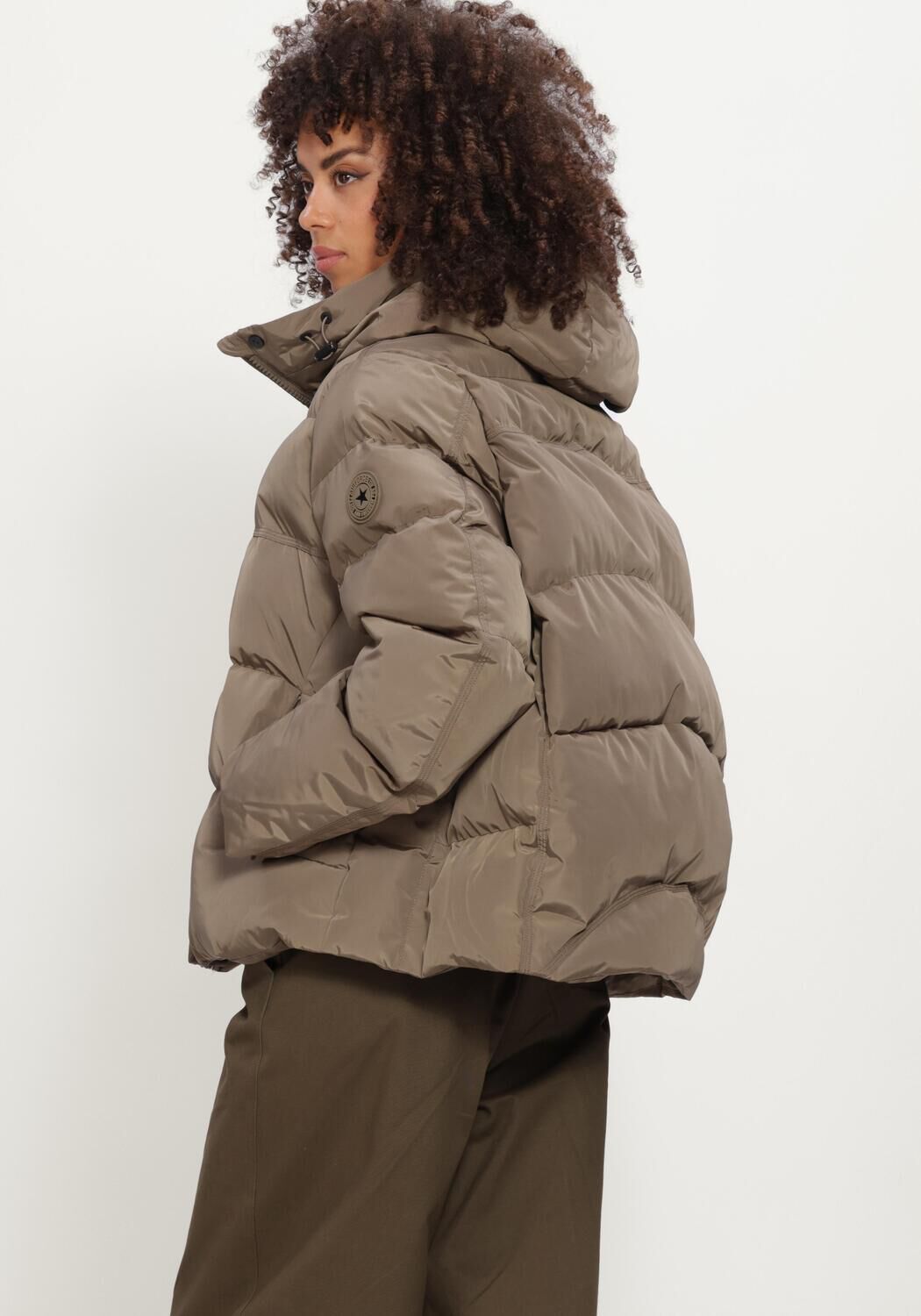 Taupe AIRFORCE Wattierte Jack CARLY JACKET - large