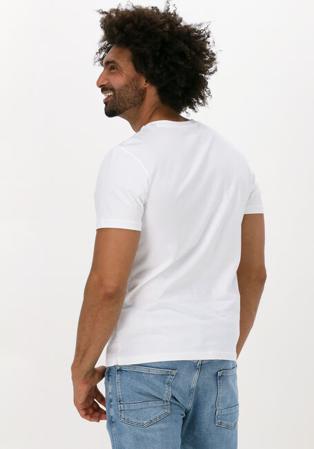 Weiße NATIONAL GEOGRAPHIC T-shirt UNISEX T-SHIRT WITH BIG LOGO - large