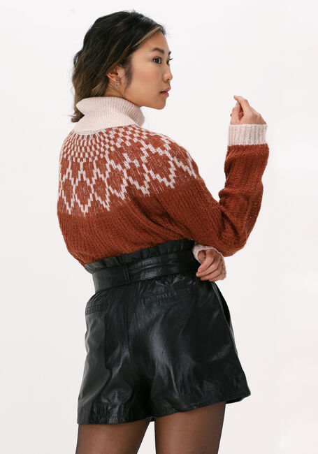 Braune LOLLYS LAUNDRY Rollkragenpullover KAI TURTLENECK JUMPER - large