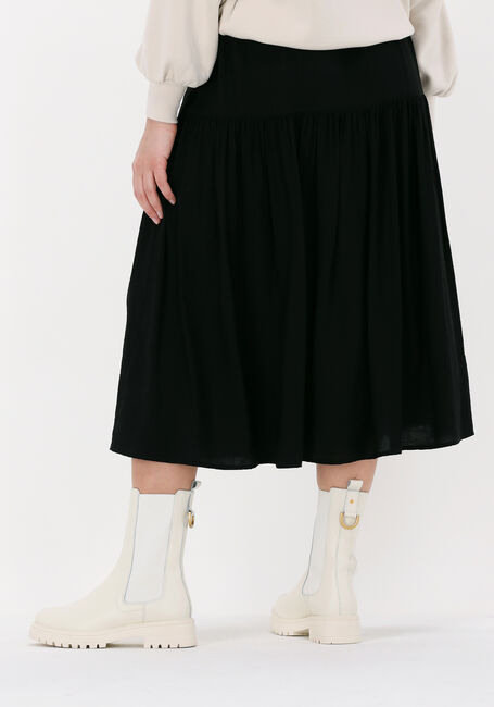 Schwarze MSCH COPENHAGEN Midirock CARINE SKIRT - large