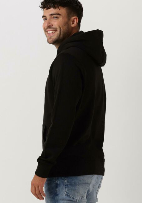 Schwarze TOMMY JEANS Sweatshirt TJM REG ESSENTIAL GRAPHIC HOODIE - large