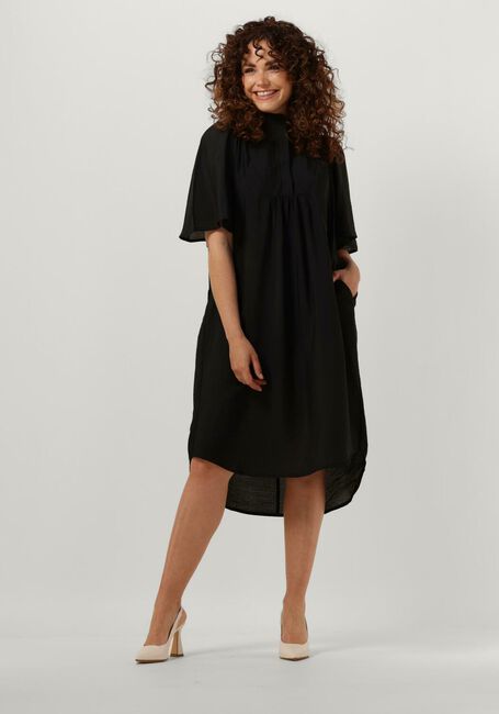 Schwarze CO'COUTURE Midikleid CULLUM VOLUME SS DRESS - large
