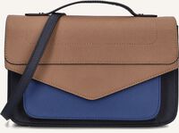 Blaue BECKSONDERGAARD Umhängetasche MIXY BLOCK MARO BAG - medium