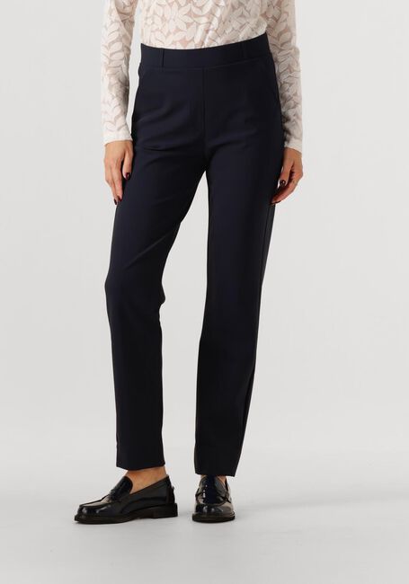 Dunkelblau STUDIO ANNELOES Hose ANNE BONDED TROUSERS - large