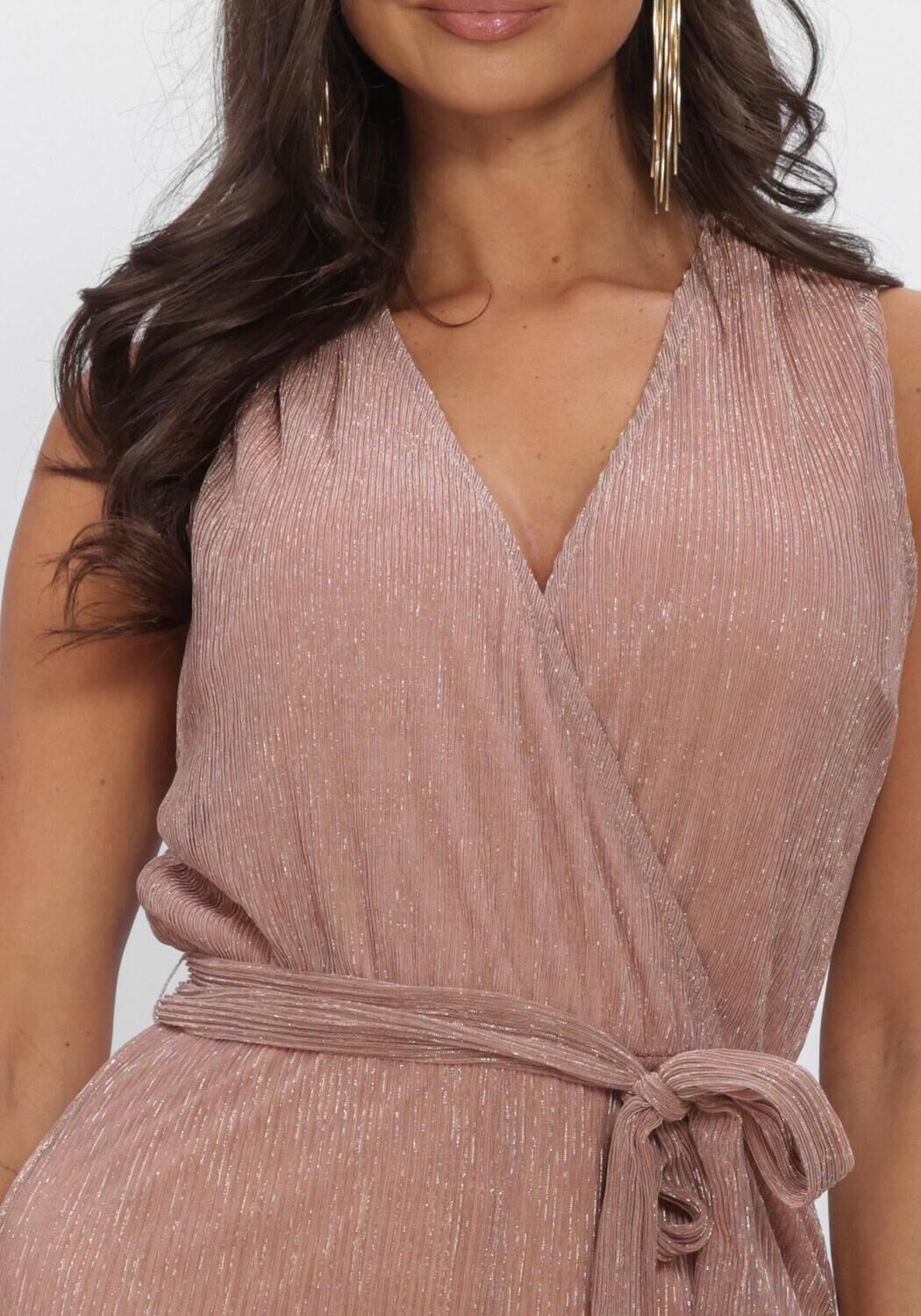 Rote FREEBIRD Jumpsuits F-JER-PLISSE-LUREX-26-2 - large