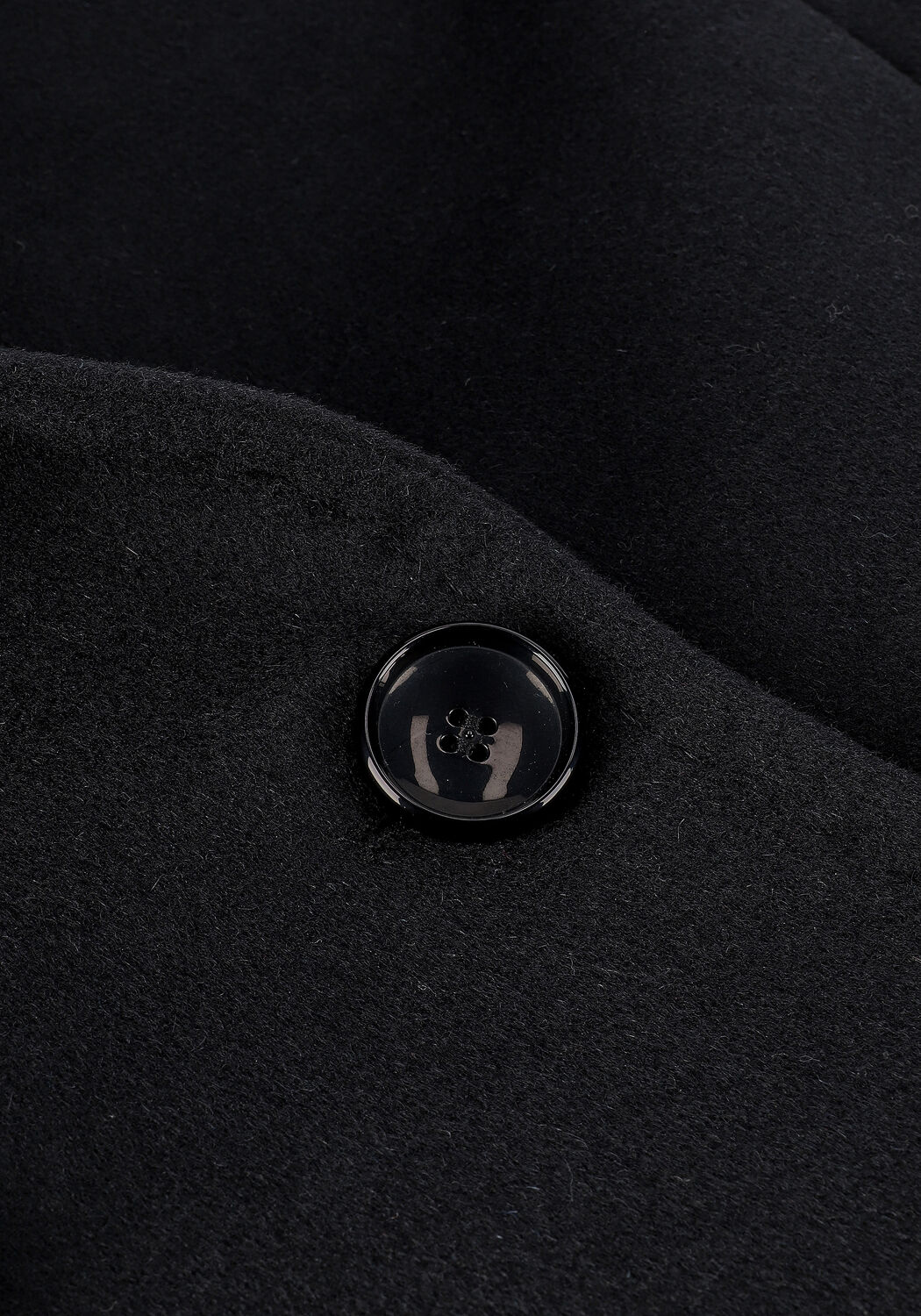 Schwarze BY-BAR M&auml;ntel FLORANCE COAT - large