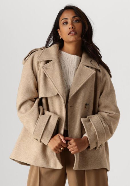 Beige MODSTRÖM Mäntel ESMUNDMD TWILL JACKET - large