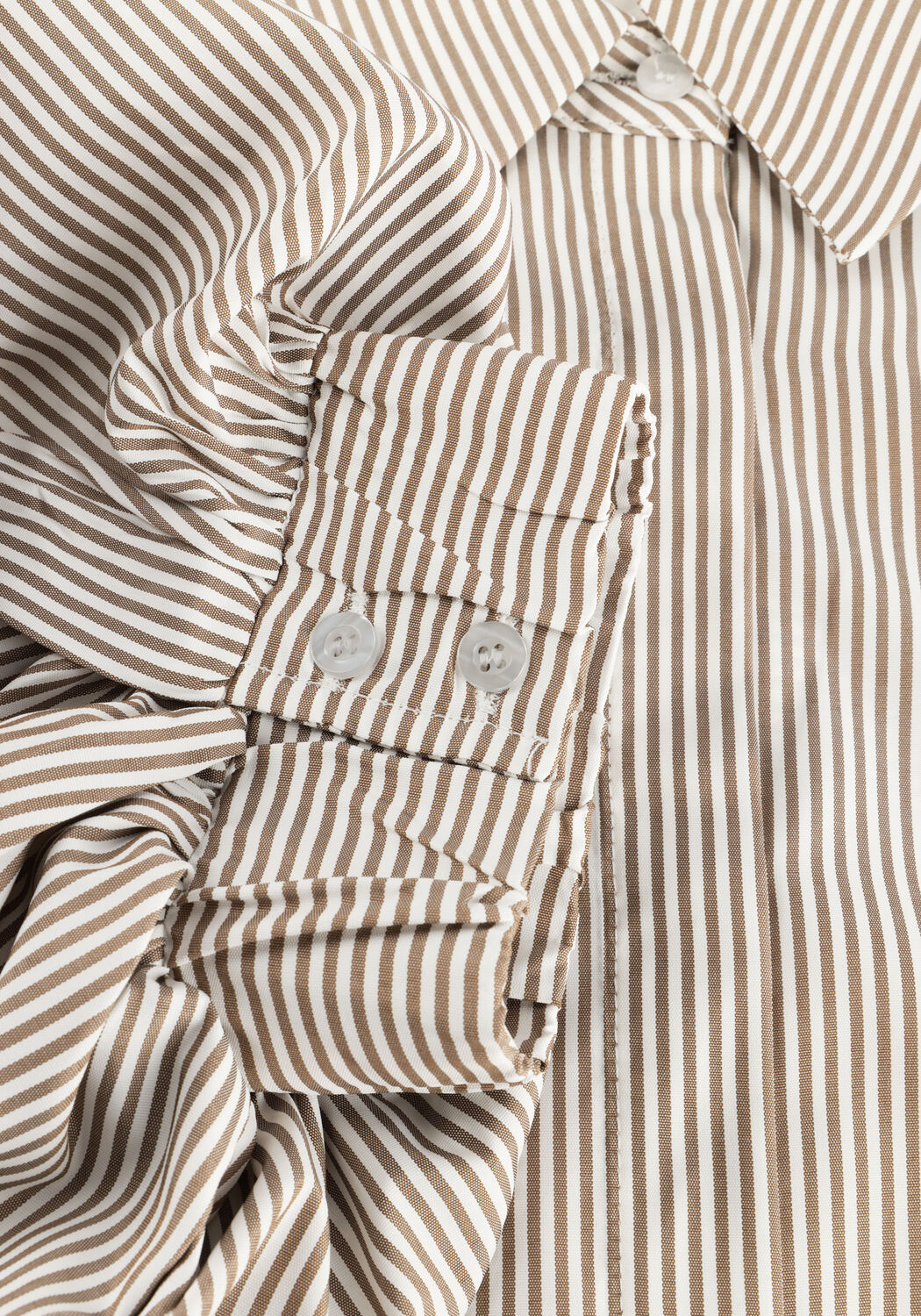 Beige NOTRE-V Minikleid NV-FINLEY - large