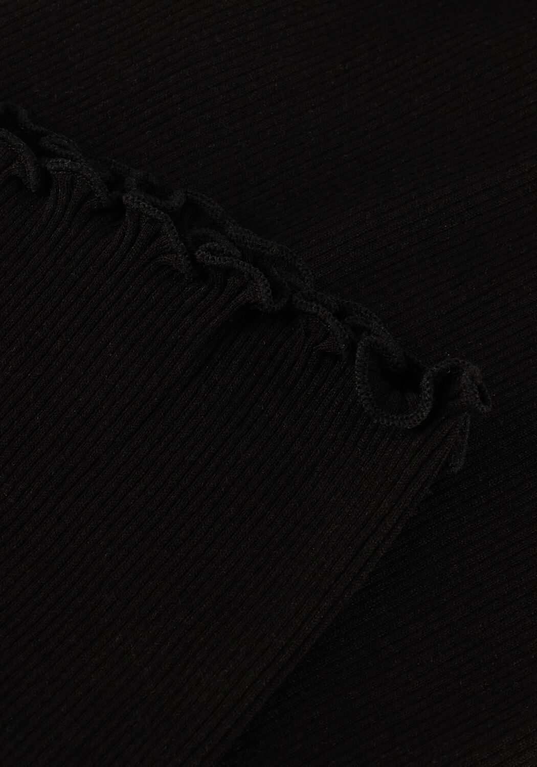 Schwarze ROSEMUNDE Top BABETTE DEEP BACK SILK TOP - large