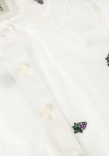 Weiße SCOTCH & SODA Bluse ALL OVER PRINTED SLEEVELESS COLLAR DETAIL TOP - large