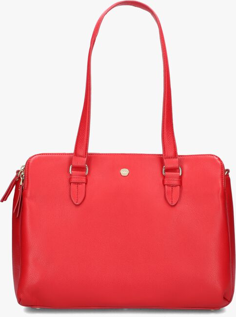 Rote FMME Laptoptasche CHARLOTTE GRAIN - large