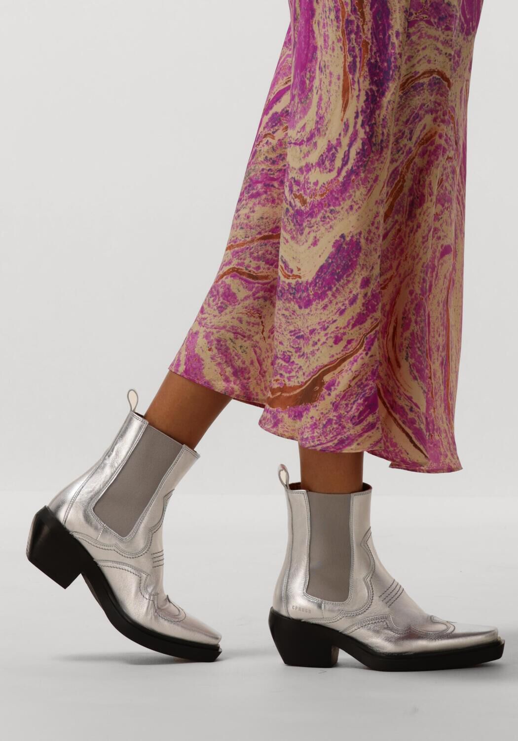 Silberne COPENHAGEN STUDIOS Stiefeletten CPH232 - large