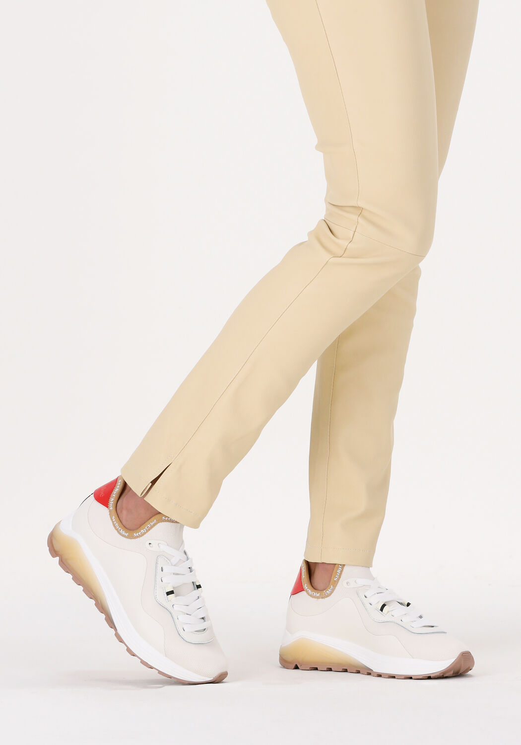 Wei&szlig;e SEE BY CHLO&Eacute; Sneaker Low BRETT - large