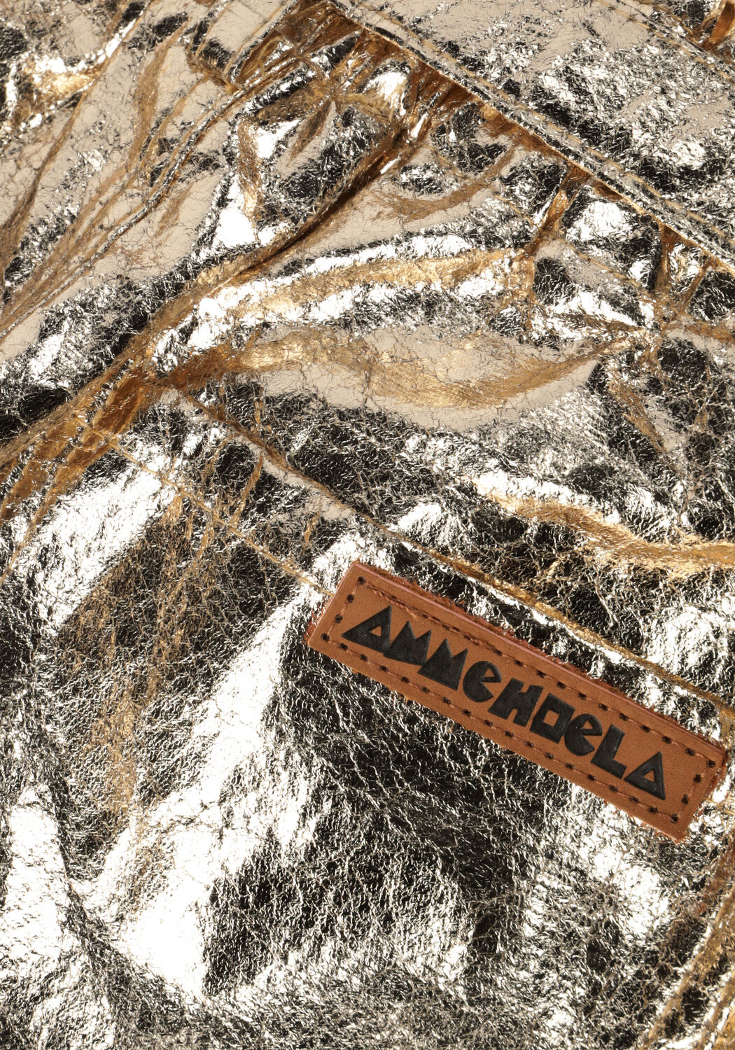 Goldfarbene AMMEHOELA Hosen SUUS - large