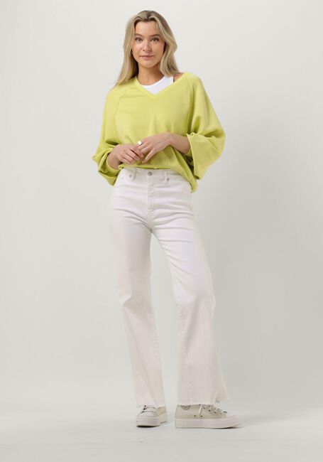 Gelbe MSCH COPENHAGEN Pullover NELINA IMA Q RAGLAN V NECK SWEATSHIRT - large