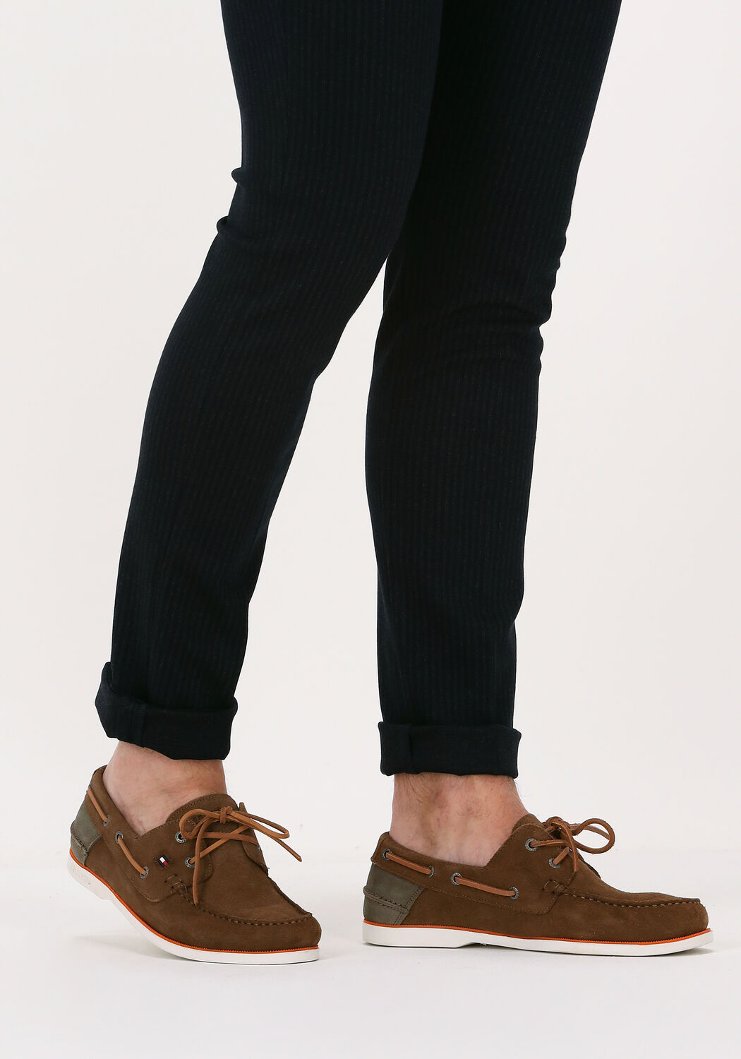 Beige TOMMY HILFIGER Slipper CLASSIC BOATSHOE - large