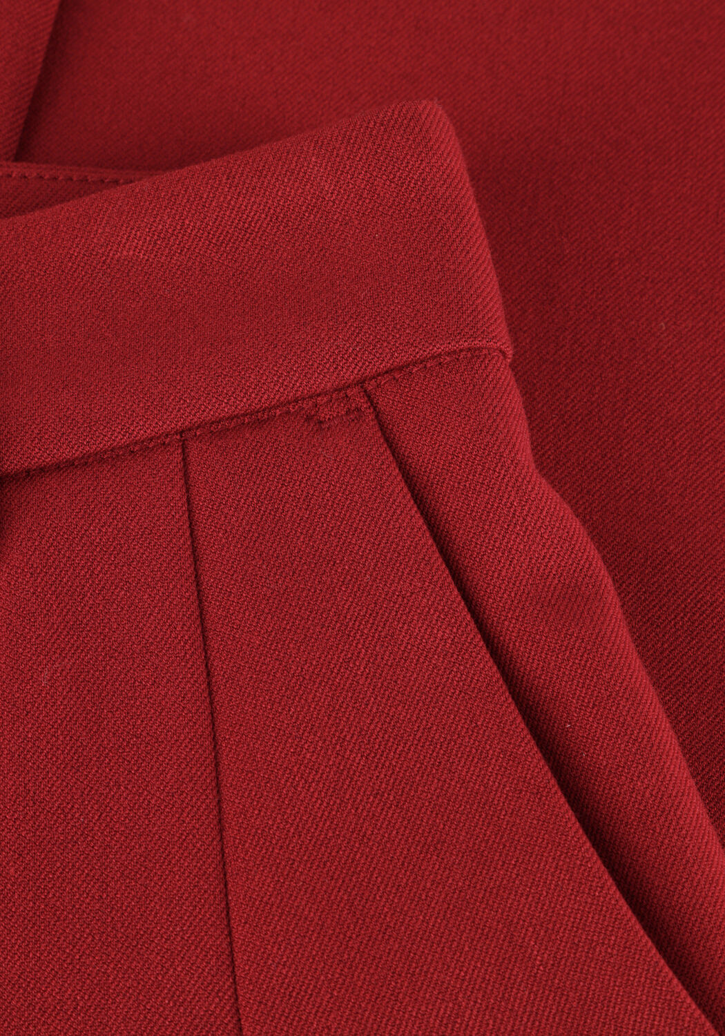 Rote MSCH COPENHAGEN Weite Hose MSCHHENRIKA HW PANTS - large