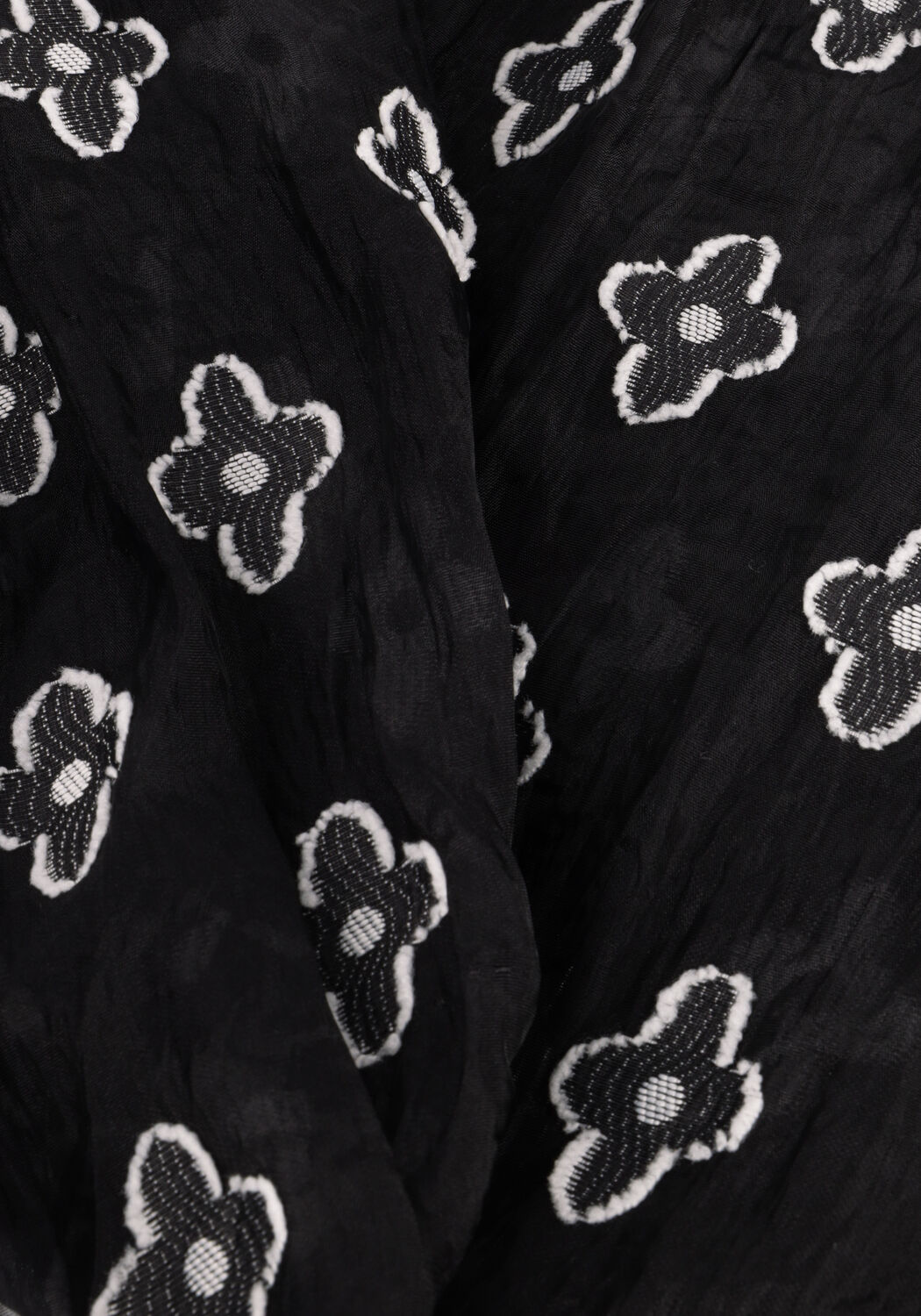 Schwarze MINUS Blusen AGINA ROUND NECK BLOUSE - large