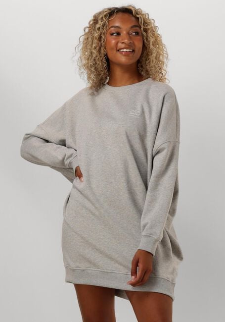 Graue CO'COUTURE Minikleid CLEAN OVERSIZED SWEAT DRESS - large