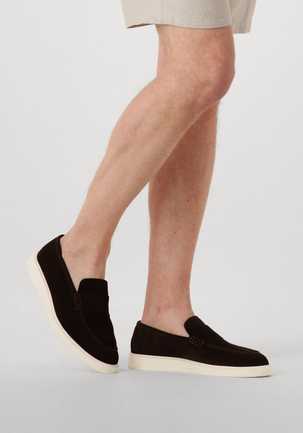 Braune STEFANO LAURAN Loafer 7183 - large