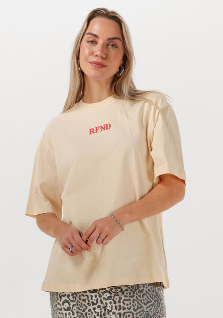 Beige REFINED DEPARTMENT T-shirt MAGGY - large