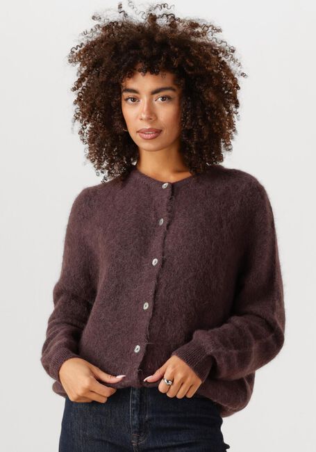 Braune AAIKO Strickjacke LORYS WP 389 - large