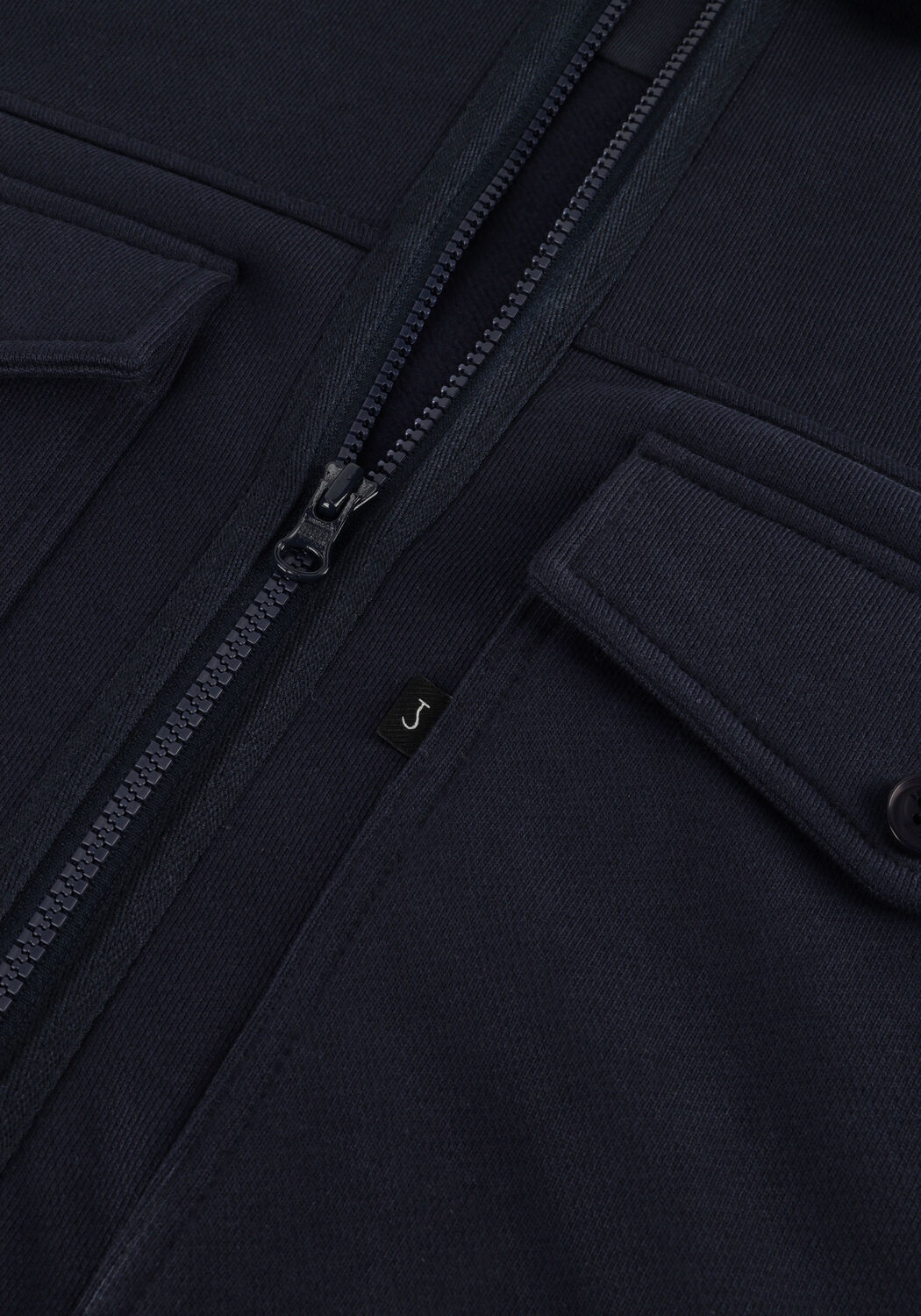 Dunkelblau BUTCHER OF BLUE Overshirt PERRY ZIP OVERSHIRT - large